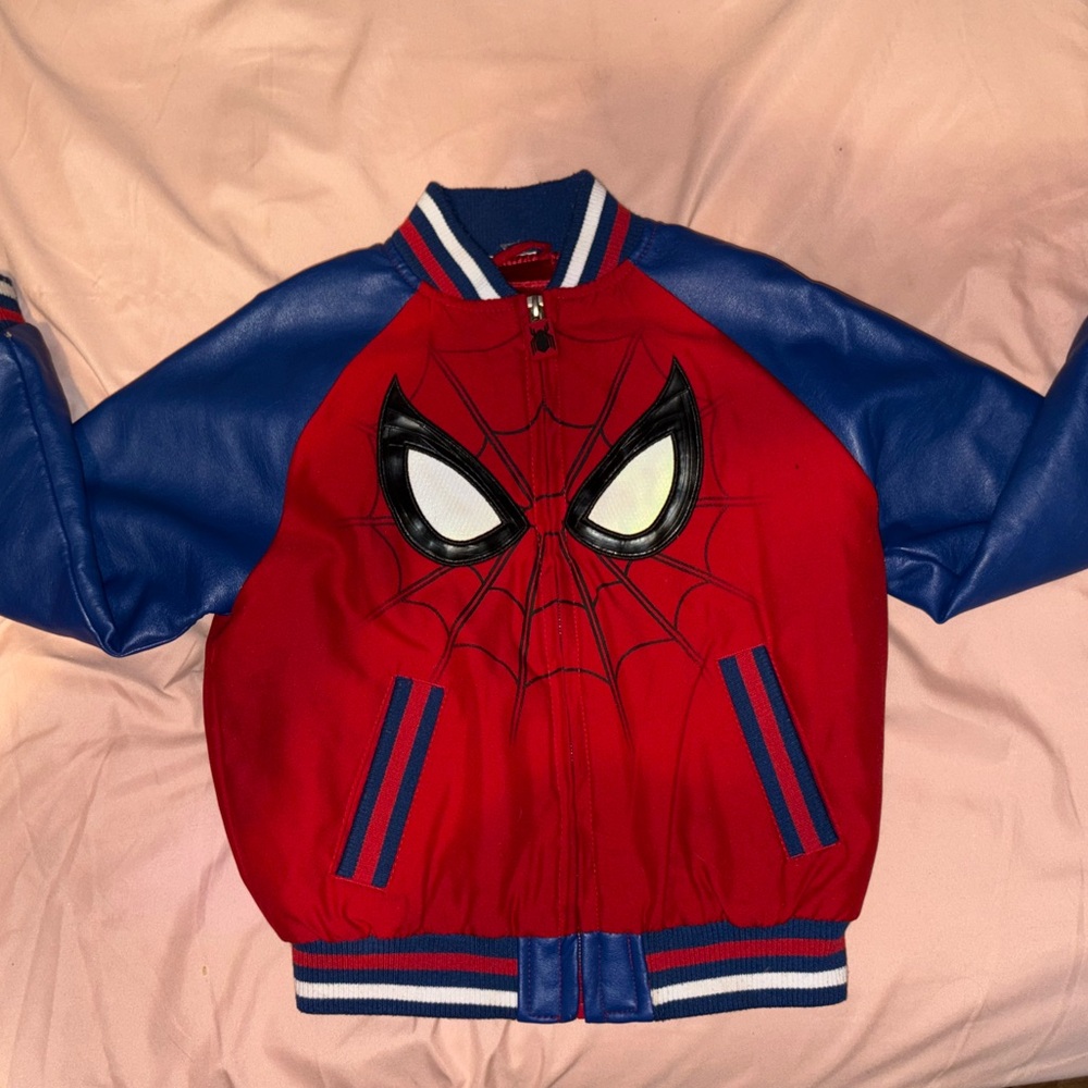 Red and Blue Superhero Costume Jacket